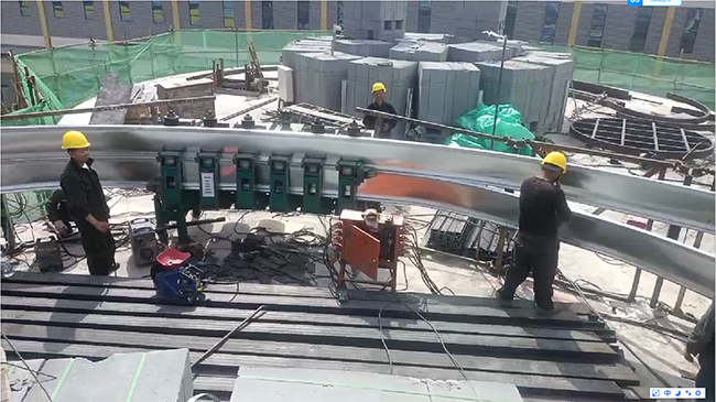 河北4座6000噸螺旋鋼板倉項目施工進(jìn)度